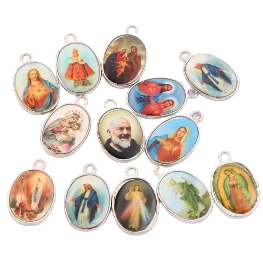 Jesus Christianism Icon Oval Charms Pendants Jewelry DIY L1569 16pcs 25x15.5mm Zinc Alloy
Jesus Christianism Icon Oval Charms Pendants Jewelry DIY L1569 16pcs 25x15.5mm Zinc Alloy