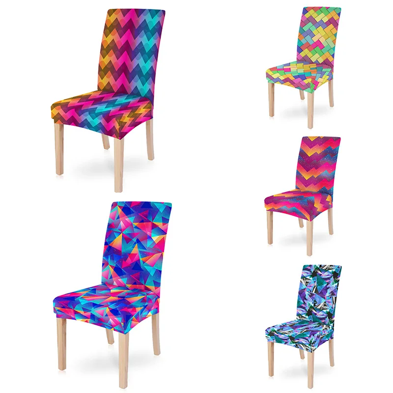 Psychedelic Colorful Elastic Boho Geometric Chair Cover Office Desk Seat Slipcovers Protector For Dining Room Kitchen Banquet
Psychedelic Colorful Elastic Boho Geometric Chair Cover Office Desk Seat Slipcovers Protector For Dining Room Kitchen Banquet