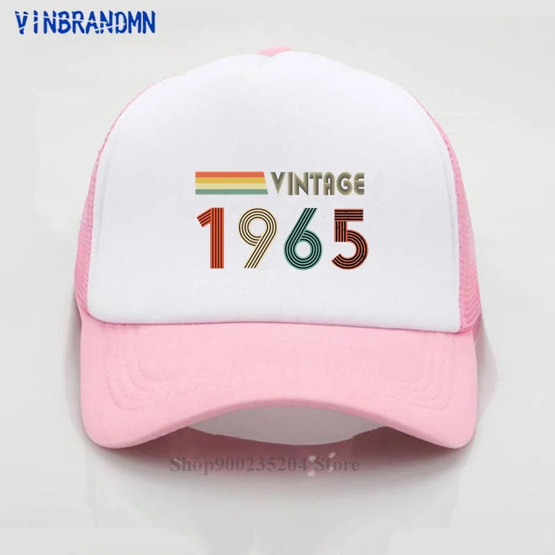 Vintage 1965 Baseball cap men's Birthday Father's day gift summer hat Retro Born in 1965 Classic 1965 Birth Year casual mesh hat
Vintage 1965 Baseball cap men's Birthday Father's day gift summer hat Retro Born in 1965 Classic 1965 Birth Year casual mesh hat