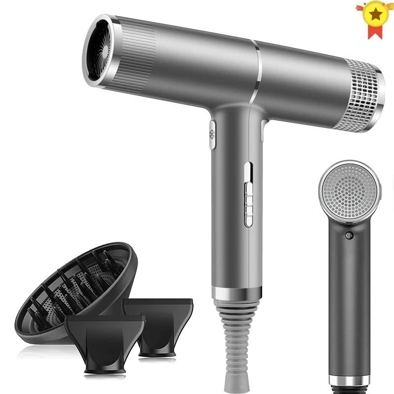 Negative ion hair dryer professional salon hairdryer household strong fast drying wind gale speed Portable blow dryer Anion
Negative ion hair dryer professional salon hairdryer household strong fast drying wind gale speed Portable blow dryer Anion