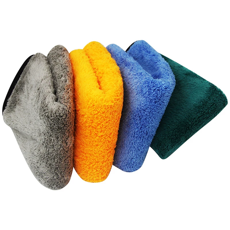 

1PC Microfiber Towels Car Detailing Washing Rag Multipurpose Plush Cleaning Towel Auto Detailing Cleaning Cloth Accessories