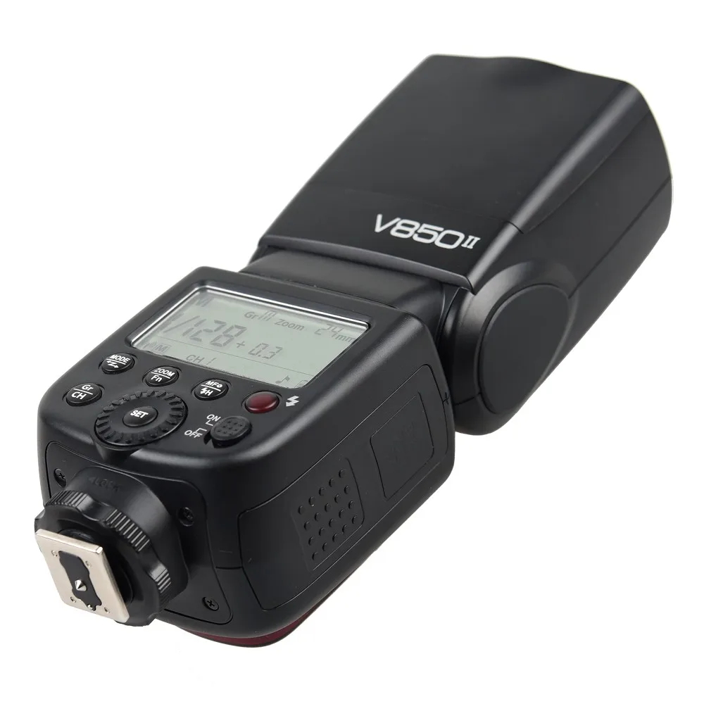 Новое поступление, беспроводная вспысветильник Godox V850II GN60 2,4G X System Speedlite с батареей 2000 мАч для цифровых зеркальных камер
Новое поступление, беспроводная вспысветильник Godox V850II GN60 2,4G X System Speedlite с батареей 2000 мАч для цифровых зеркальных камер