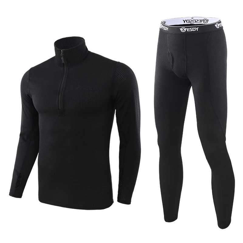 ESDY Winter Thermal Underwear Sets Fleece Sweat Fitness Warm Long Johns Quick Drying Anti-microbial Underwear Sports Gym Clothes
ESDY Winter Thermal Underwear Sets Fleece Sweat Fitness Warm Long Johns Quick Drying Anti-microbial Underwear Sports Gym Clothes