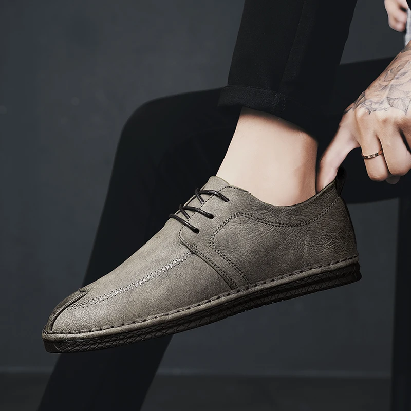 Men Casual Shoes 2020 Men Shoes Black Casual Leather Mens Causal Streetwear Man For Fashion Hot Sale Men's Slip On Light
Men Casual Shoes 2020 Men Shoes Black Casual Leather Mens Causal Streetwear Man For Fashion Hot Sale Men's Slip On Light