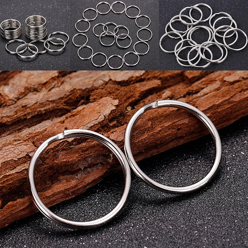 50PCS DIY Polished Silver Key Holder Split Ring Keyrings Key Chain Hoop Loop Wholesale
50PCS DIY Polished Silver Key Holder Split Ring Keyrings Key Chain Hoop Loop Wholesale
