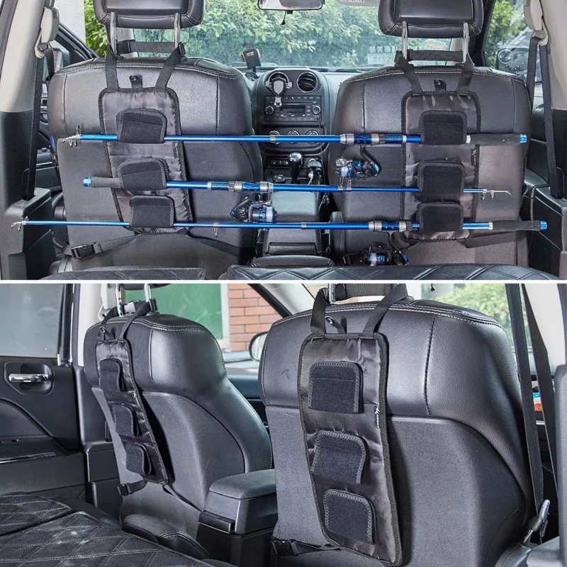 2Pcs Fishing Rod Holder Carrier for Vehicle Backseat Holders 3 Poles Suitable For Car Most Models
2Pcs Fishing Rod Holder Carrier for Vehicle Backseat Holders 3 Poles Suitable For Car Most Models