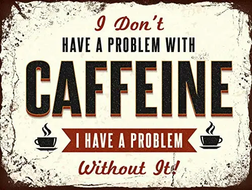 New Vintage Retro Metal Tin Sign Caffeine Coffee Cafe Kitchen Outdoor Garage Street & Home Bar Club Retaurant Wall Decor Sig
New Vintage Retro Metal Tin Sign Caffeine Coffee Cafe Kitchen Outdoor Garage Street & Home Bar Club Retaurant Wall Decor Sig