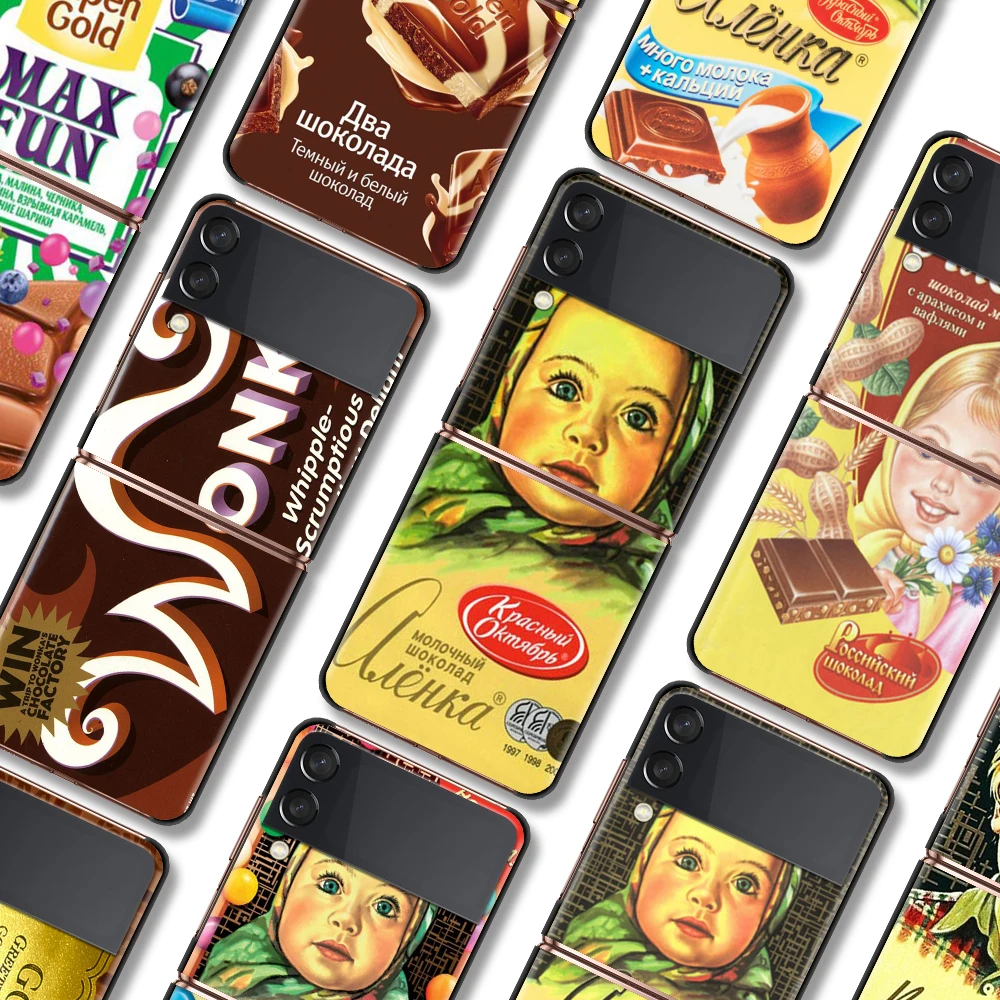 Alenka bar wonka chocolate Shockproof Cover for Samsung Galaxy Z Flip Flip3 5G Black Phone Case Shell Hard Fundas Coque Capa
Alenka bar wonka chocolate Shockproof Cover for Samsung Galaxy Z Flip Flip3 5G Black Phone Case Shell Hard Fundas Coque Capa