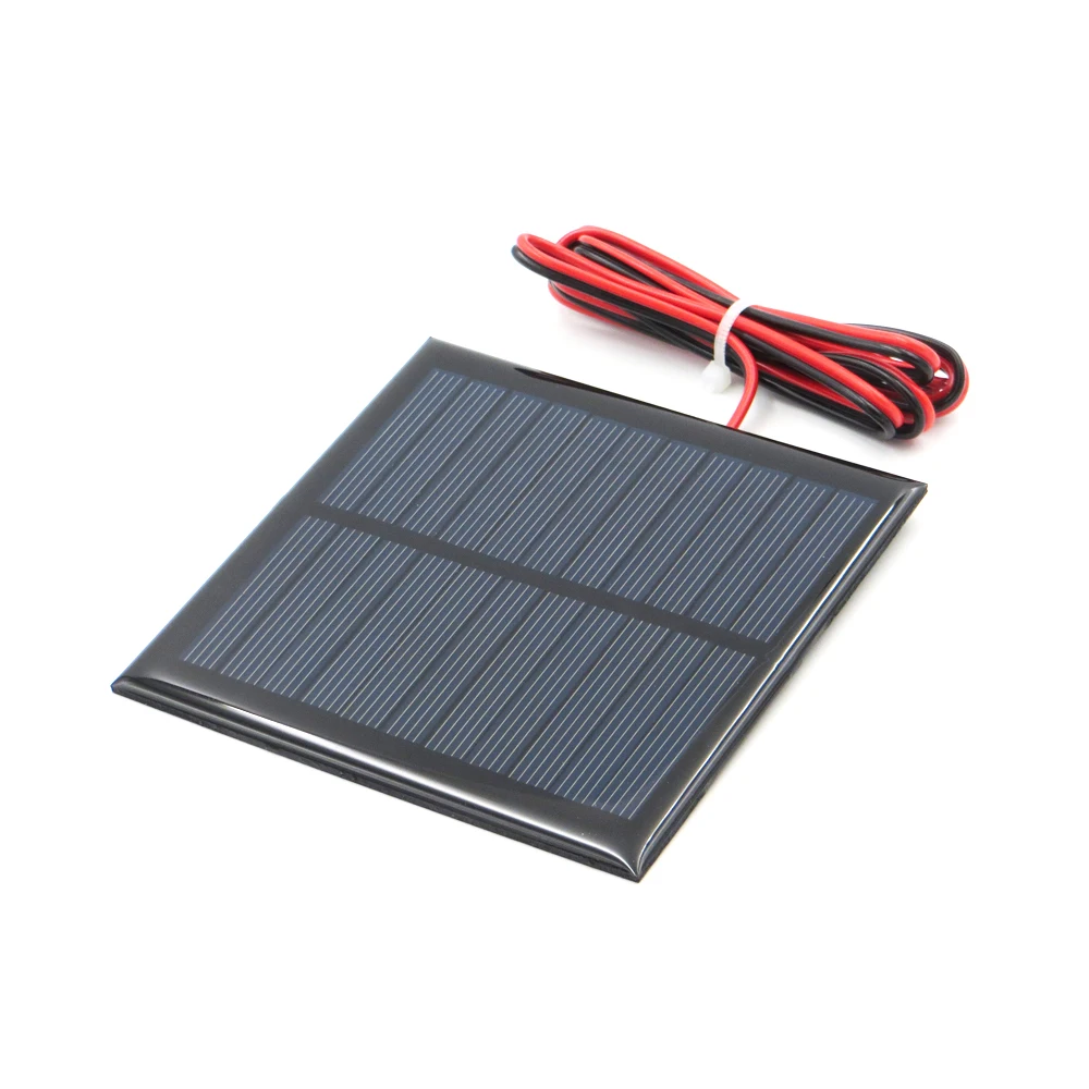 5.5V Solar Panel Study Polycrystalline Silicon DIY Battery Charger Small Mini Solar Cell cable, toy Volt 5V 70 80 100 160 200mA
5.5V Solar Panel Study Polycrystalline Silicon DIY Battery Charger Small Mini Solar Cell cable, toy Volt 5V 70 80 100 160 200mA