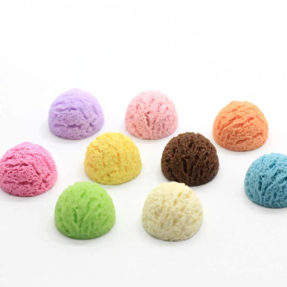 Colorful Ice Cream Ball Shape Resin Cabochon 19mm 24mm Kawaii Food Embellishments Scrapbooking Girls Hair Bow Center
Colorful Ice Cream Ball Shape Resin Cabochon 19mm 24mm Kawaii Food Embellishments Scrapbooking Girls Hair Bow Center