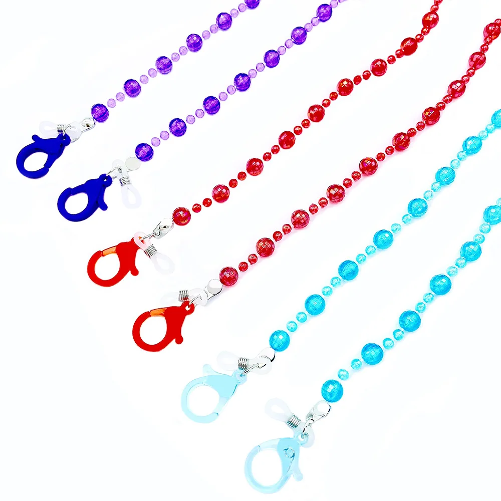 2021 Chic Colorful Mask Glasses Chain for Women Girls Hanging Rope Acrylic Crystal Eyeglasses Chain Lanyard SunGlass Jewelry
2021 Chic Colorful Mask Glasses Chain for Women Girls Hanging Rope Acrylic Crystal Eyeglasses Chain Lanyard SunGlass Jewelry