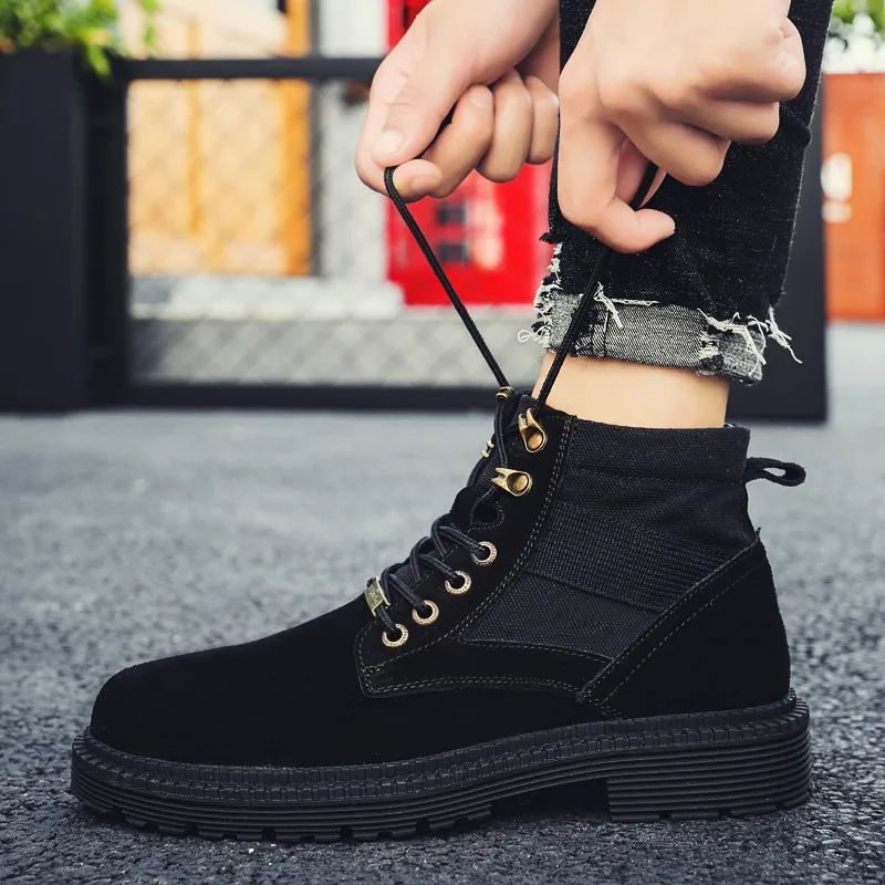 Zapatos Informales De Hombre Shoes Casual Boots Men Black Sport Sneaker Spring Men's Leather Leisure Fashion
Zapatos Informales De Hombre Shoes Casual Boots Men Black Sport Sneaker Spring Men's Leather Leisure Fashion