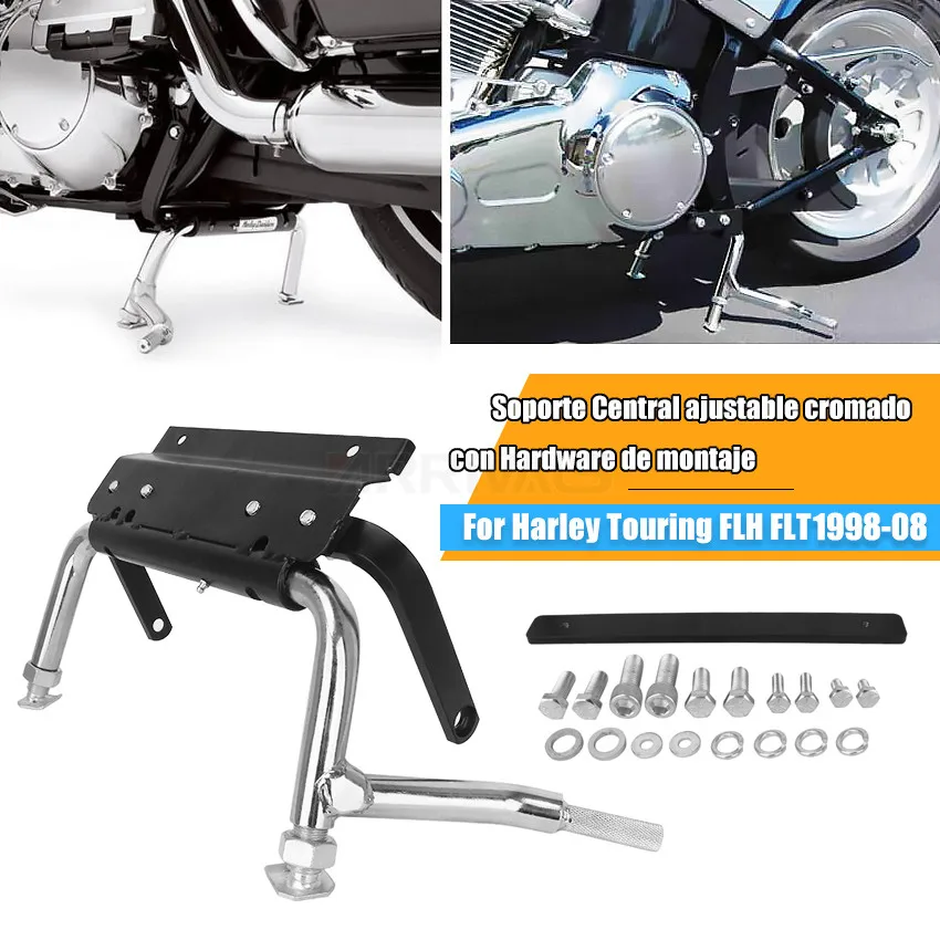Motorcycle Chrome Stand Center For Harley Road King Ultra Classic Electra Glide Sport Road Glide Easy Up Center Stand 1998-2008
Motorcycle Chrome Stand Center For Harley Road King Ultra Classic Electra Glide Sport Road Glide Easy Up Center Stand 1998-2008
