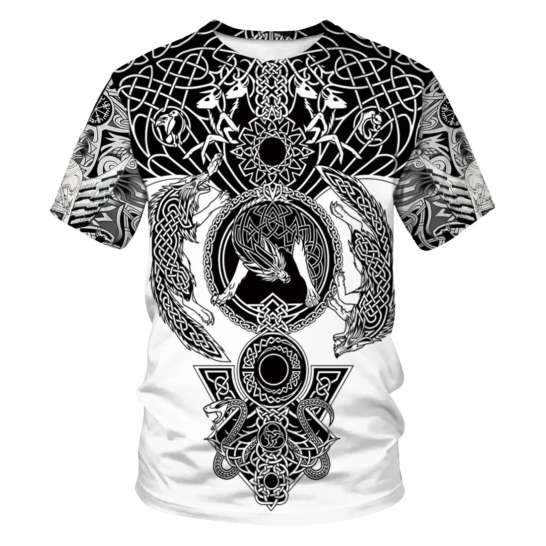 2021The New Summer Geometry Multi-Element Men's T-shirt 3D Printing Trend Fashion Loose Casual Soft Men's Short Sleeve T-shirt
2021The New Summer Geometry Multi-Element Men's T-shirt 3D Printing Trend Fashion Loose Casual Soft Men's Short Sleeve T-shirt