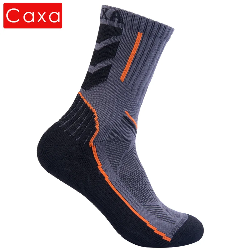 

CX14037 Caxa Outdoor Sports Socks Terry Breathable Quick-drying for Hiking Running Mountaineering Cycling Basketball Fitness