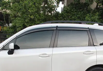Window Visor Vent Shades Sun Rain Guard 4pcs For Subaru Forester 2013-2018
Window Visor Vent Shades Sun Rain Guard 4pcs For Subaru Forester 2013-2018