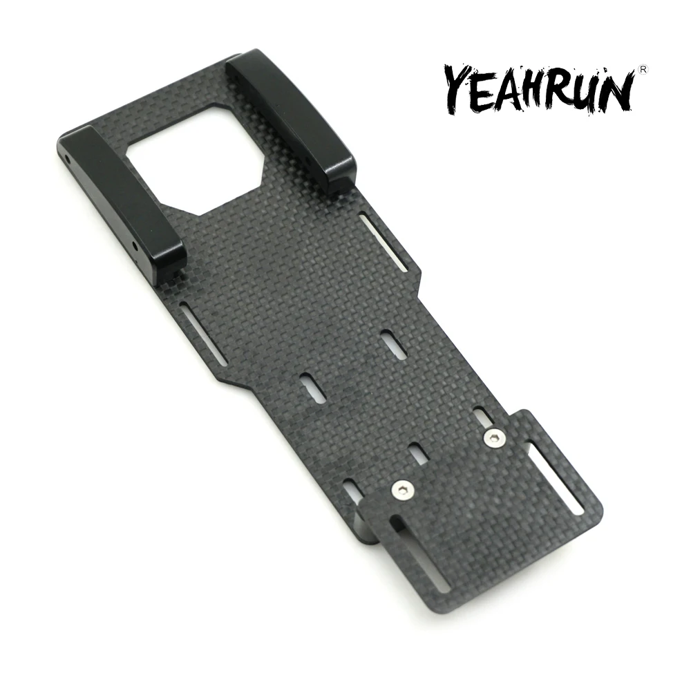 YEAHRUN RC Car Carbon Fiber Center Battery Mounting Plate for Axial SCX10 II 90046 90047 1/10 RC Crawler Car Upgrade Parts
YEAHRUN RC Car Carbon Fiber Center Battery Mounting Plate for Axial SCX10 II 90046 90047 1/10 RC Crawler Car Upgrade Parts