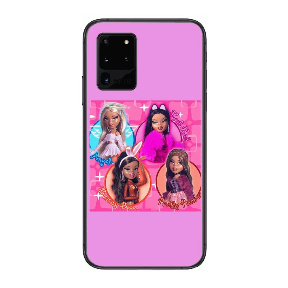 Fashion Brand Doll Bratz Phone cover hull For SamSung Galaxy S 6 7 8 9 10 20 21 Plus Edge E note 5G Lite Ultra black soft bump
Fashion Brand Doll Bratz Phone cover hull For SamSung Galaxy S 6 7 8 9 10 20 21 Plus Edge E note 5G Lite Ultra black soft bump