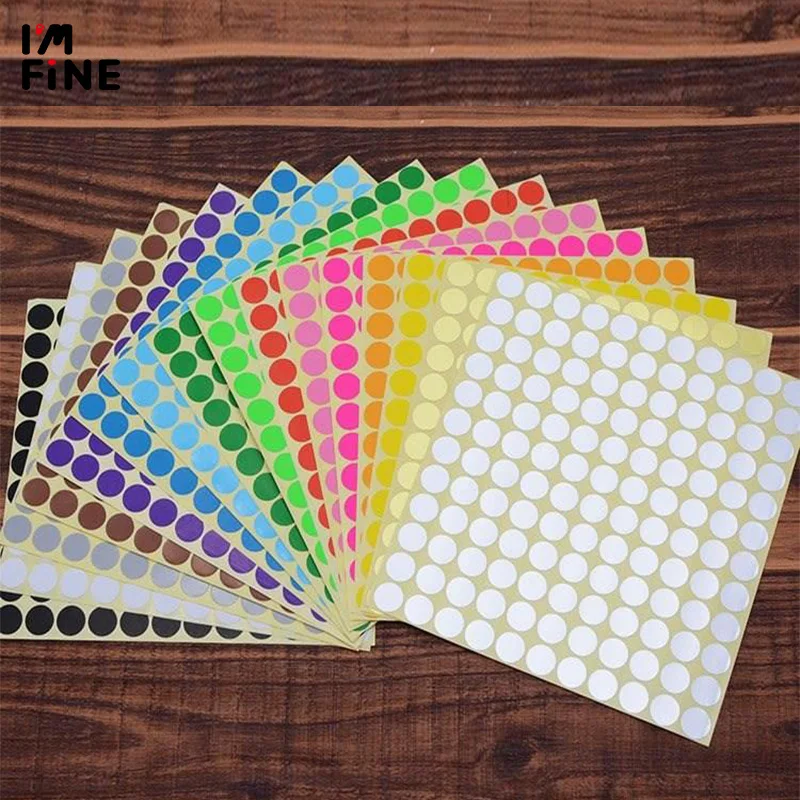 Round dot sticker Color Code Label Self Adhesive Sticker Office School Supplies 6mm 8mm 10mm 13mm 16mm19mm 25mm 32mm 50mm 100mm
Round dot sticker Color Code Label Self Adhesive Sticker Office School Supplies 6mm 8mm 10mm 13mm 16mm19mm 25mm 32mm 50mm 100mm
