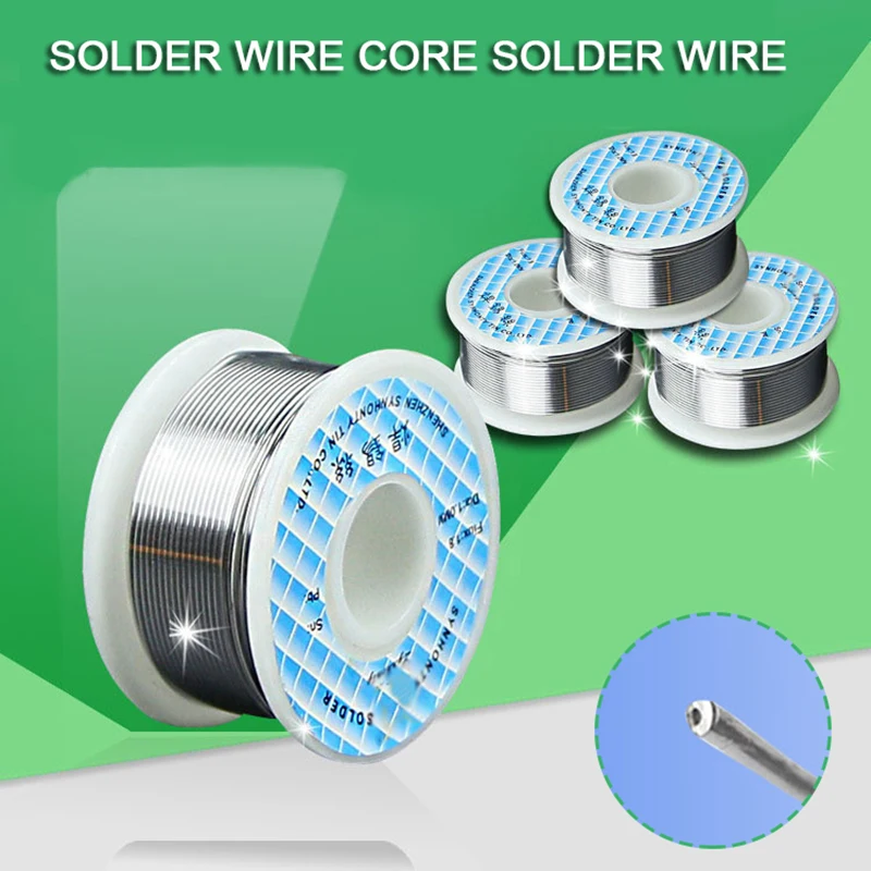 0.8mm Soldering Tin Wire Tin Lead Rosin Core Soldering Wire Roll Flux 2.0% Welding Repair Tools For Electrical Soldering 1Pcs 
0.8mm Soldering Tin Wire Tin Lead Rosin Core Soldering Wire Roll Flux 2.0% Welding Repair Tools For Electrical Soldering 1Pcs