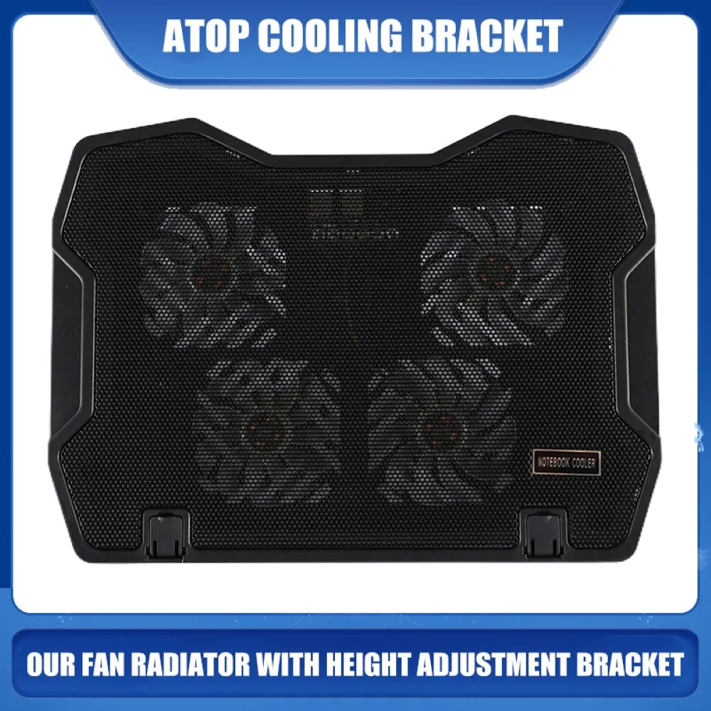 Laptop Cooler Water Cooling Pad 4 Fans 2 USB Port with Fan Rate 1000-1200 Radiator for Gaming Laptop Cooler Stand 
Laptop Cooler Water Cooling Pad 4 Fans 2 USB Port with Fan Rate 1000-1200 Radiator for Gaming Laptop Cooler Stand