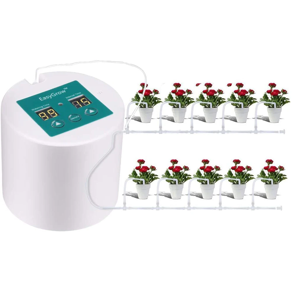 Intelligent Garden Automatic Watering Pump Watering Device Solar Energy Charging Potted Plant Drip Irrigation Pump Timer System
Intelligent Garden Automatic Watering Pump Watering Device Solar Energy Charging Potted Plant Drip Irrigation Pump Timer System