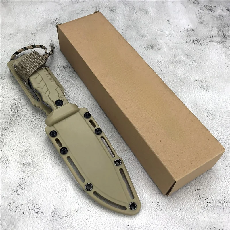High Quality Steel M01 Pocket Tactical Military Knives Fixed Blade Knife Hunting Survival Rescue Tools Combat Outdoor Gear
High Quality Steel M01 Pocket Tactical Military Knives Fixed Blade Knife Hunting Survival Rescue Tools Combat Outdoor Gear