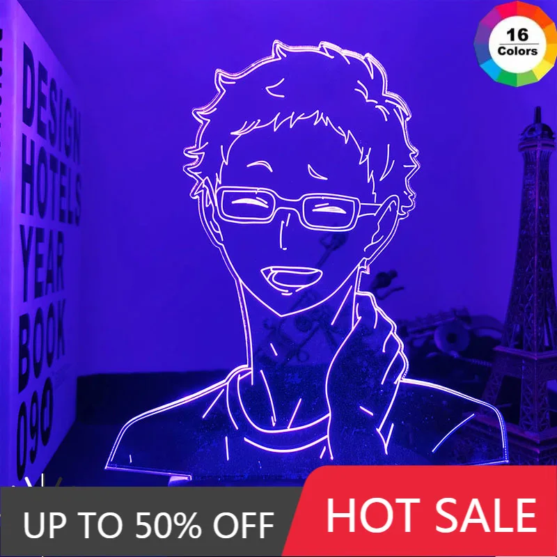 Anime Night Light Haikyuu Kei Tsukishima for Bedroom Decor Nightlight Kids Child Birthday Gift Manga 3d Lamp Haikyu Tsukishima
Anime Night Light Haikyuu Kei Tsukishima for Bedroom Decor Nightlight Kids Child Birthday Gift Manga 3d Lamp Haikyu Tsukishima