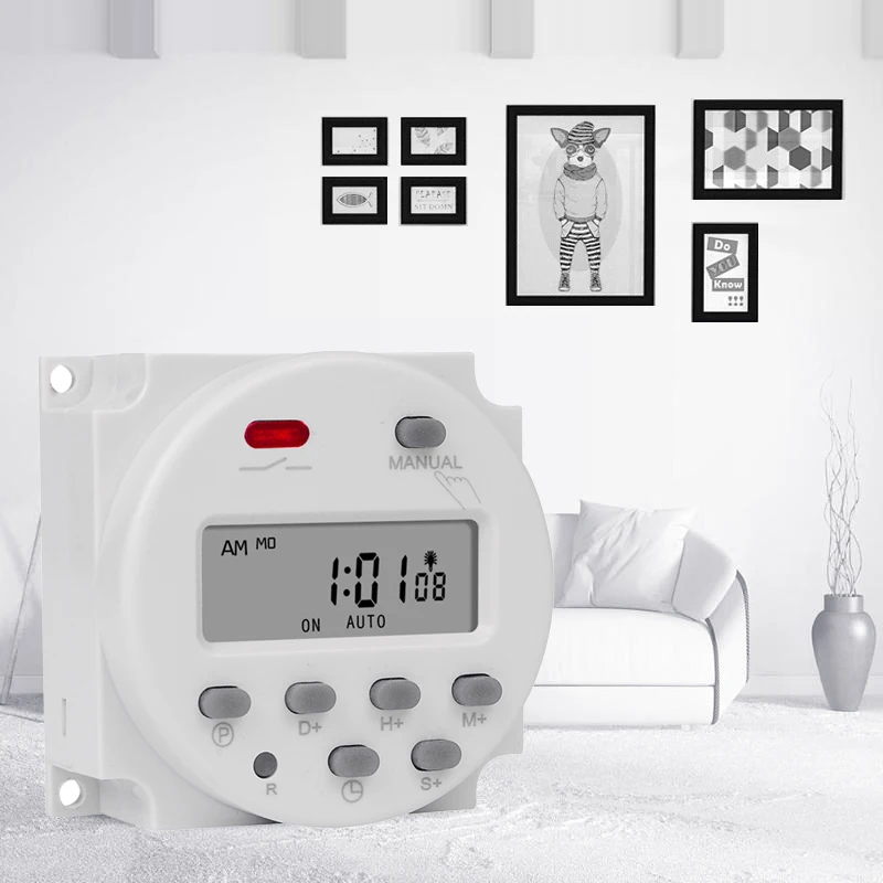 2021 New SINOTIMER CN101S Interval Digital LCD Timer Switch 7 Days Weekly Practical Programmable Time Relay Programmer In Stock
2021 New SINOTIMER CN101S Interval Digital LCD Timer Switch 7 Days Weekly Practical Programmable Time Relay Programmer In Stock