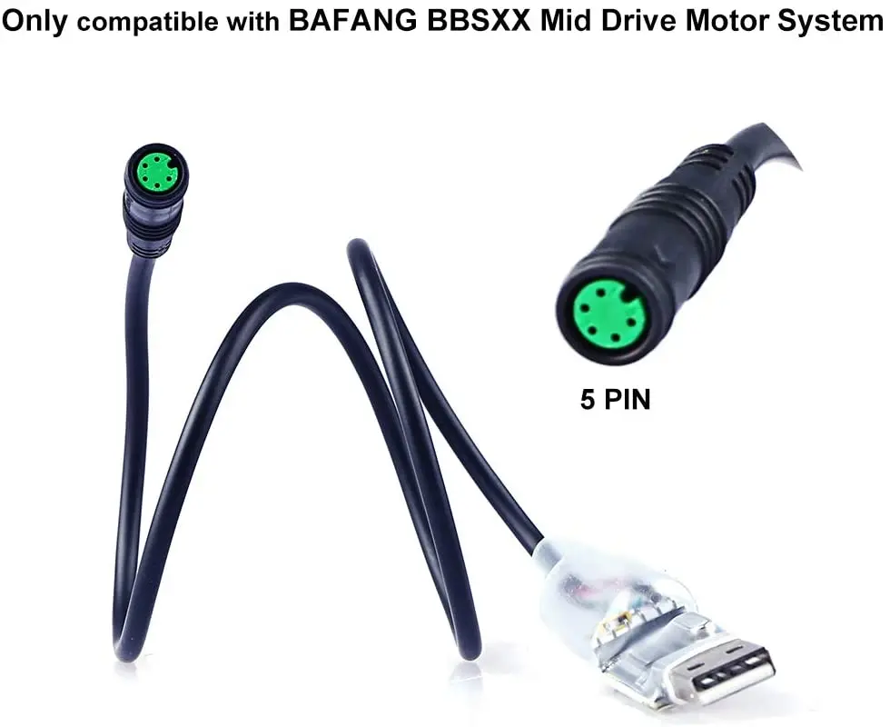 E bike Bafang USB кабель для программирования BAFANG 8FUN BBS01 250 Вт 350 BBS02 500 750 BBS03 BBSHD 1000 комплекты электродвигателей