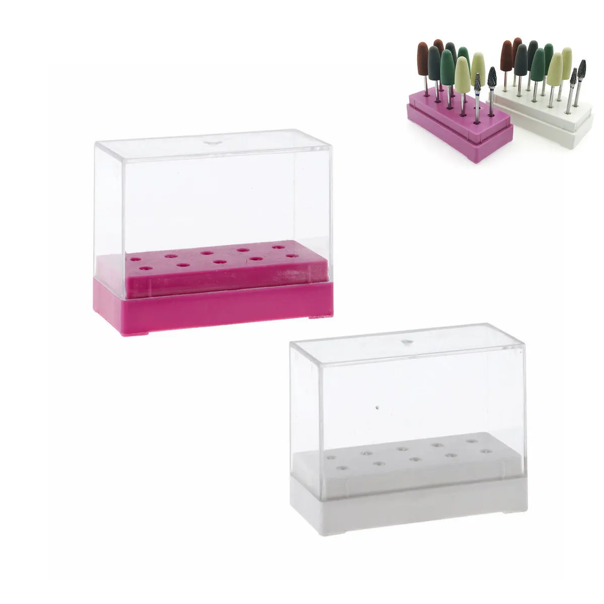 1pc dental low speed bur holder 10hole dental bur holder storage box
1pc dental low speed bur holder 10hole dental bur holder storage box