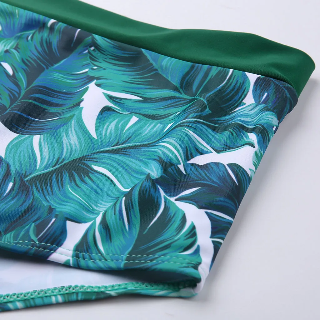 Women Brazilian Bikini Set Leaf Print Swimwear High-Waist SwimsuitBathing Suit Two-pieces Bikini SetWith Bra Cup Swimming Suit
Women Brazilian Bikini Set Leaf Print Swimwear High-Waist SwimsuitBathing Suit Two-pieces Bikini SetWith Bra Cup Swimming Suit
