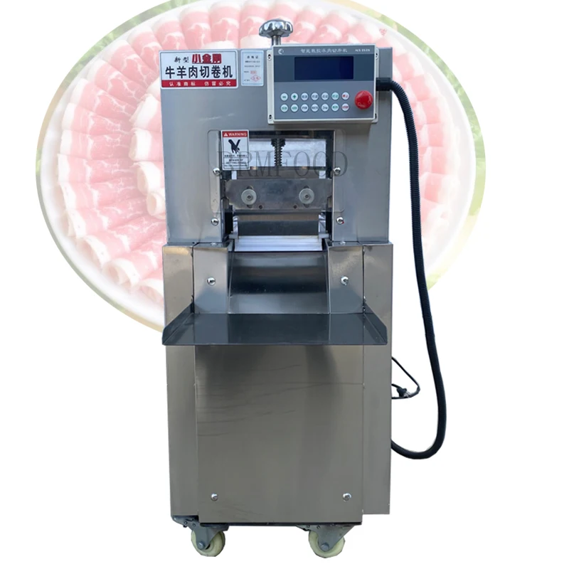 Frozen Meat Slicer High Efficiency 220V 110V Cnc Double Cut Lamb Roll Machine
Frozen Meat Slicer High Efficiency 220V 110V Cnc Double Cut Lamb Roll Machine