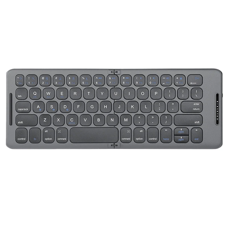 Computer Keyboard, Three-Fold Foldable Bluetooth Portable Mini Keyboard for Mobile Phones and Tablets
Computer Keyboard, Three-Fold Foldable Bluetooth Portable Mini Keyboard for Mobile Phones and Tablets