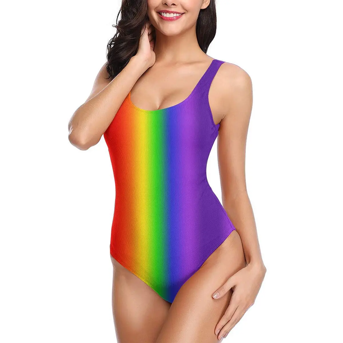 Rainbow Gradient Exotic Bikinis Women Swimsuit Low Waist quick drying Women summer vacation bathing suit SwimSuit M3
Rainbow Gradient Exotic Bikinis Women Swimsuit Low Waist quick drying Women summer vacation bathing suit SwimSuit M3