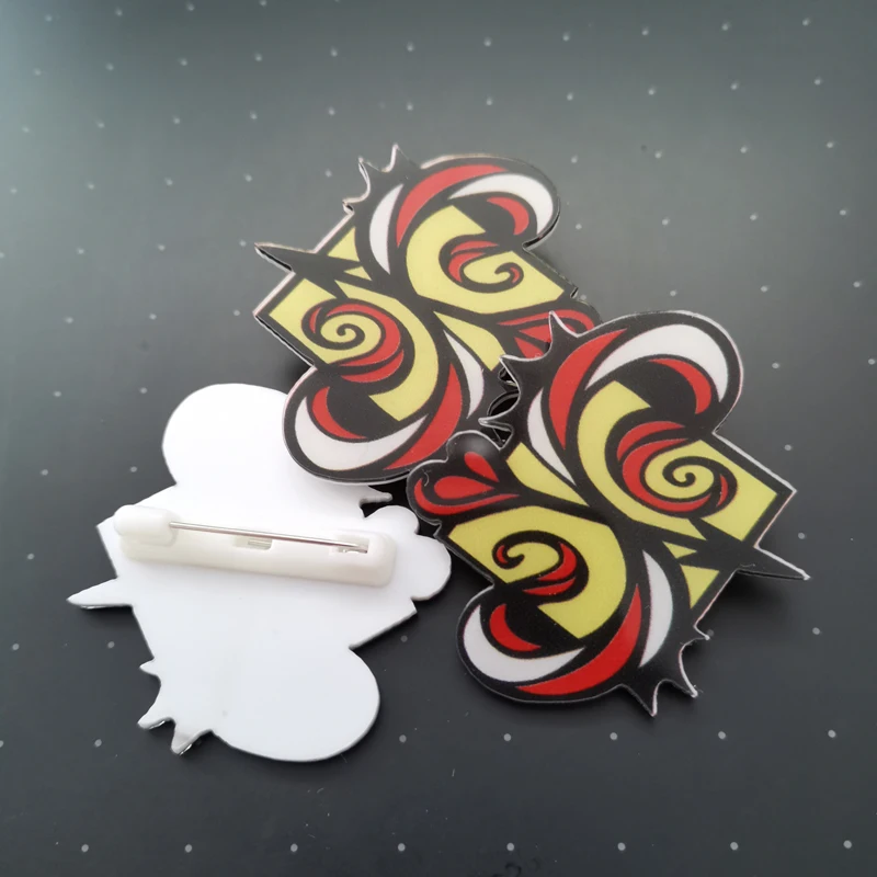 Anime SK8 the Infinity Cospaly Badge Brooch Acrylic Made Bag Pendant Langa Reki Miya Cosplay Costume Props Size 4.5cm
Anime SK8 the Infinity Cospaly Badge Brooch Acrylic Made Bag Pendant Langa Reki Miya Cosplay Costume Props Size 4.5cm