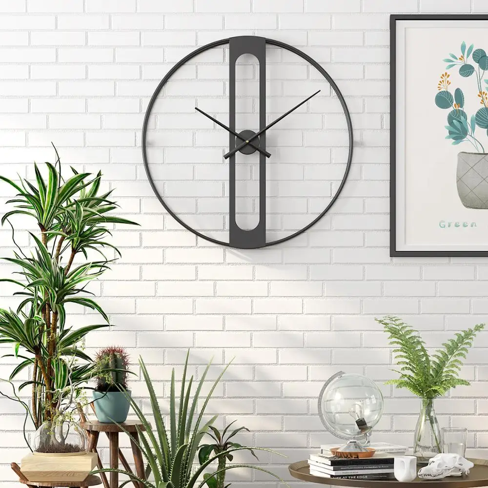 Nordic Metal wall clock Retro Iron Round Face Large Outdoor Garden Clock Home Decoration Wall Clock Modern Design Best Gift
Nordic Metal wall clock Retro Iron Round Face Large Outdoor Garden Clock Home Decoration Wall Clock Modern Design Best Gift