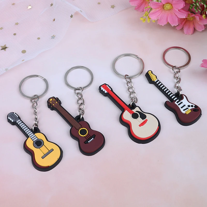 2Pcs Soft Silicone Instrument Keychain Folk Electric Classical Guitar Ukulele Key Ring High Quality Wholesale
2Pcs Soft Silicone Instrument Keychain Folk Electric Classical Guitar Ukulele Key Ring High Quality Wholesale