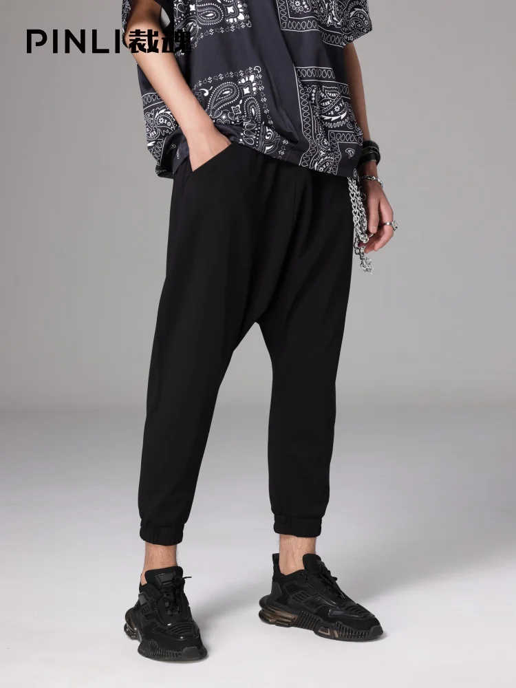 Free Shipping Pinli 2021 Summer Fashion New Men's Black Personality Hanging Gear Small Feet Casual Pants Trousers BC212617365
Free Shipping Pinli 2021 Summer Fashion New Men's Black Personality Hanging Gear Small Feet Casual Pants Trousers BC212617365