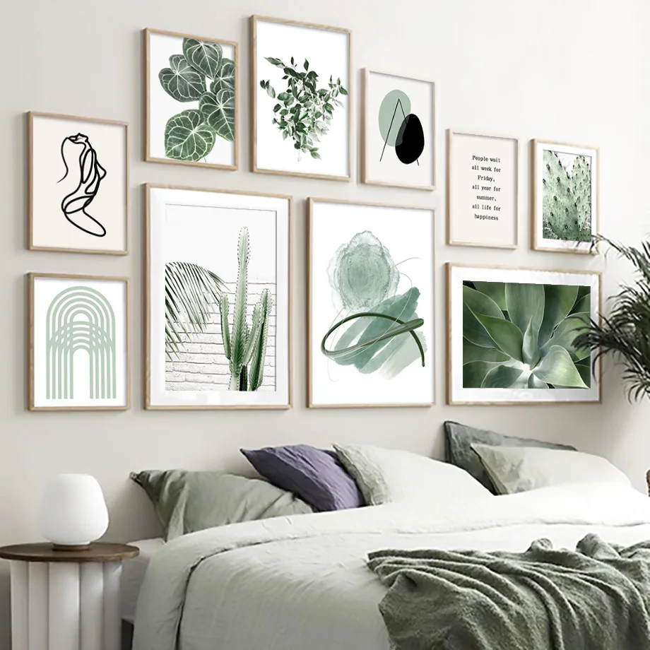 Modern Abstract Girl Canvas Painting Fresh Green Plant Leaf Curve Door Scandinavian Poster Wall Art Decor Picture for Home
Modern Abstract Girl Canvas Painting Fresh Green Plant Leaf Curve Door Scandinavian Poster Wall Art Decor Picture for Home