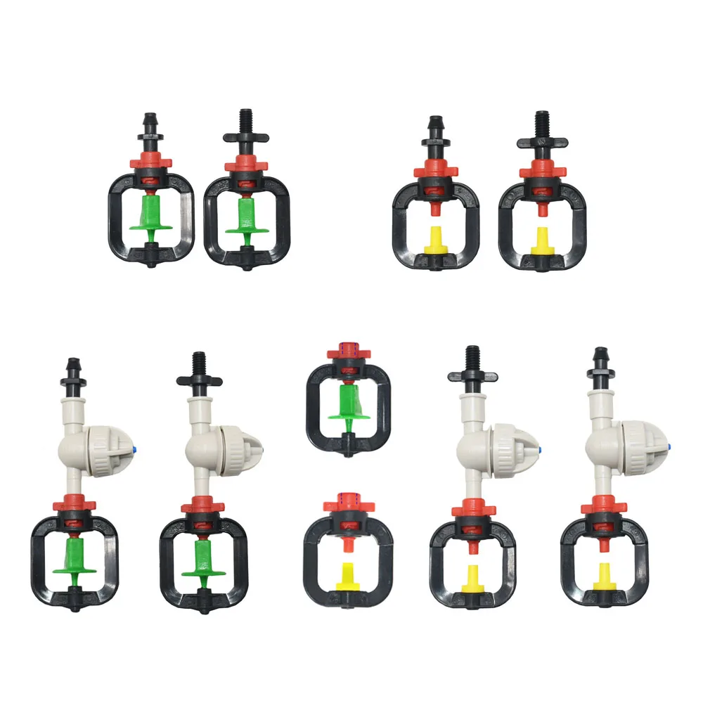 10Pcs 360 Degree Hanging anti drip misting sprinklers Rotating Refraction Sprinklers nozzle With barb threaded connector
10Pcs 360 Degree Hanging anti drip misting sprinklers Rotating Refraction Sprinklers nozzle With barb threaded connector
