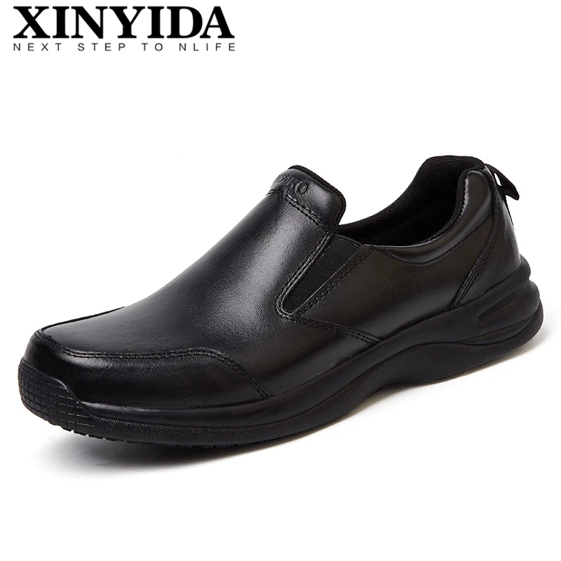 Hotel Kitchen Dining Room Men's Safety Shoes Non-slip Waterpoof Oil-Proof Chef Shoes Casual Flat Working Shoes For Men Size39-44
Hotel Kitchen Dining Room Men's Safety Shoes Non-slip Waterpoof Oil-Proof Chef Shoes Casual Flat Working Shoes For Men Size39-44