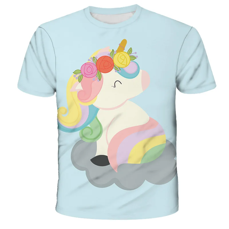 New Kids T shirt 4-14T Baby Toddler Tops Summer New Products Girls Clothes Children Unicorn Print Short Sleeve T-Shirt
New Kids T shirt 4-14T Baby Toddler Tops Summer New Products Girls Clothes Children Unicorn Print Short Sleeve T-Shirt