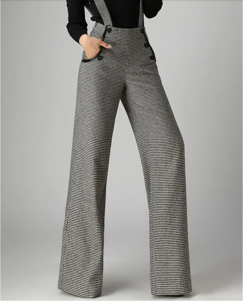 Новинка, зимние офисные женские бриджи, Брендовые женские толстые зимние брюки для девушек, теплые шерстяные клетчатые широкие брюки
Новинка, зимние офисные женские бриджи, Брендовые женские толстые зимние брюки для девушек, теплые шерстяные клетчатые широкие брюки
