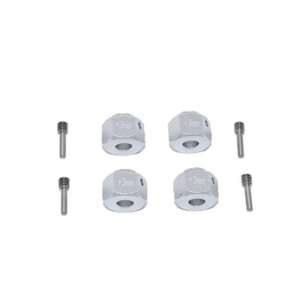 4Pcs Metal 12mm Wheel Hub Hex Extended Adapter for 1/10 RC Crawler Car Axial Capra 1.9 UTB SCX10 III Upgrade Parts
4Pcs Metal 12mm Wheel Hub Hex Extended Adapter for 1/10 RC Crawler Car Axial Capra 1.9 UTB SCX10 III Upgrade Parts