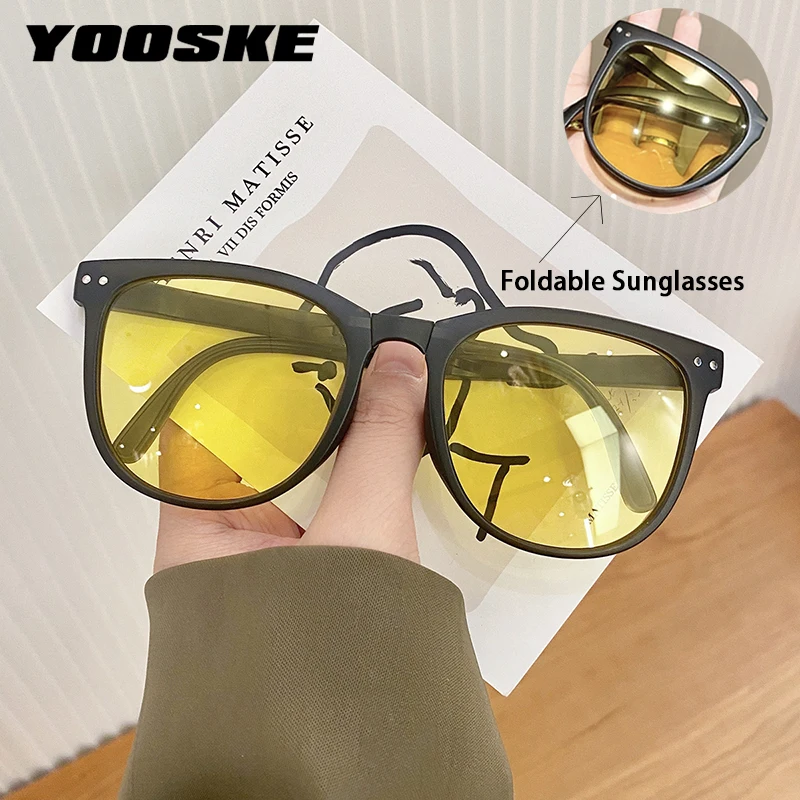 YOOSKE Fashion Square Foldable Sunglasses Women Men Vintage Brand Design Sun Glasses Ladies Driving Goggles Portable Eyewear UV
YOOSKE Fashion Square Foldable Sunglasses Women Men Vintage Brand Design Sun Glasses Ladies Driving Goggles Portable Eyewear UV