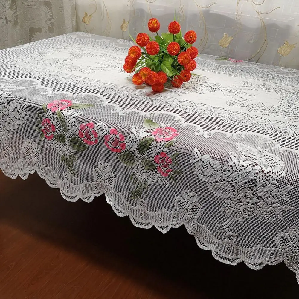 50%HOTStylish Round/Rectangle Lace Flower Tablecloth Dining Table Cover Runner Decor
50%HOTStylish Round/Rectangle Lace Flower Tablecloth Dining Table Cover Runner Decor