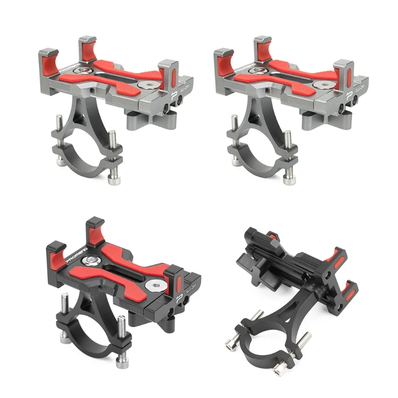 360 Rotatable Bicycle Phone Holder Aluminum Alloy MTB Bike Motorcycle Phone Bracket Stand Adjustable Non-slip Cycling Mount
360 Rotatable Bicycle Phone Holder Aluminum Alloy MTB Bike Motorcycle Phone Bracket Stand Adjustable Non-slip Cycling Mount