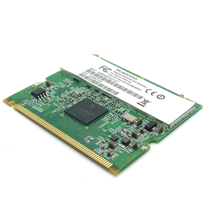 Wireless Network Card Atheros AR9220 Compex WLM200NX 802.11A/B/G/N Dual Band 2.4/5GHz 300Mbps WiFi Wireless Card
Wireless Network Card Atheros AR9220 Compex WLM200NX 802.11A/B/G/N Dual Band 2.4/5GHz 300Mbps WiFi Wireless Card
