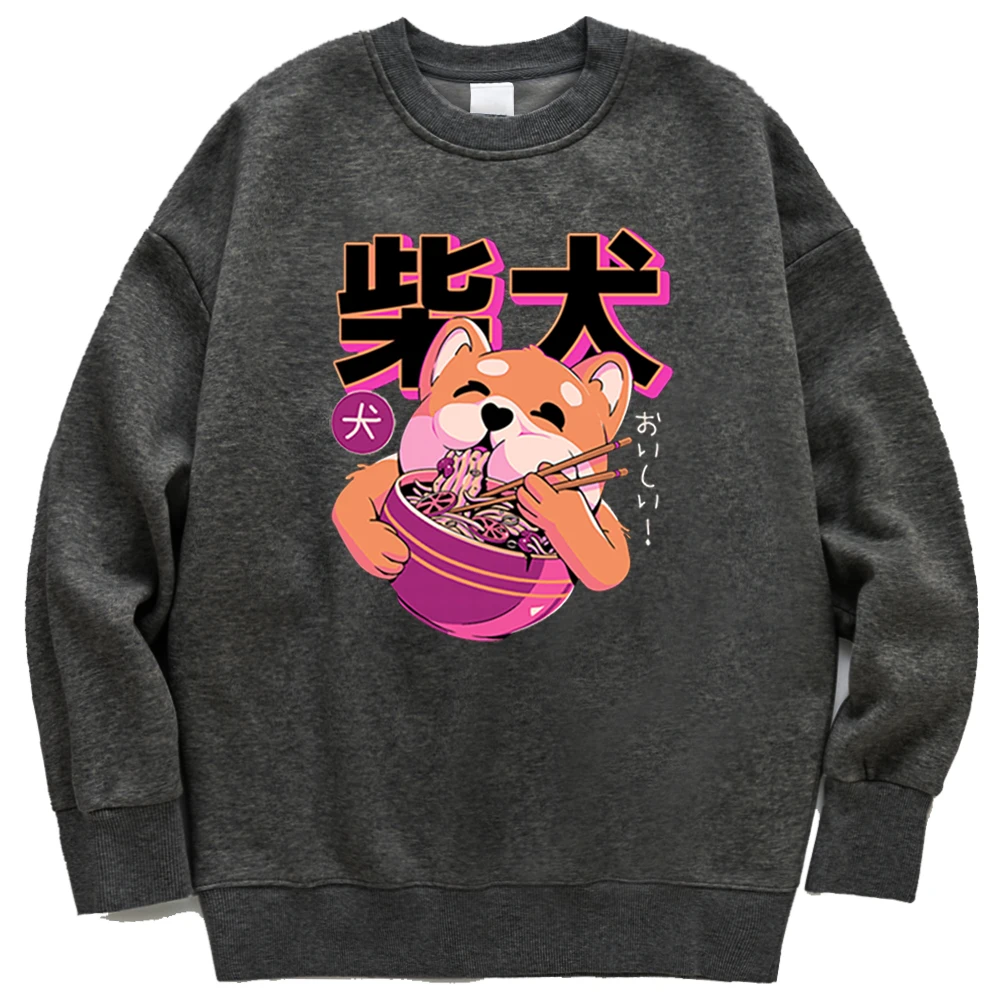 Lovely Shiba Noodles Hoody Womens Harajuku Loose Pullovers New Fleece Hoody Crewneck Casual Sweatshirts Autumn Hoodie
Lovely Shiba Noodles Hoody Womens Harajuku Loose Pullovers New Fleece Hoody Crewneck Casual Sweatshirts Autumn Hoodie